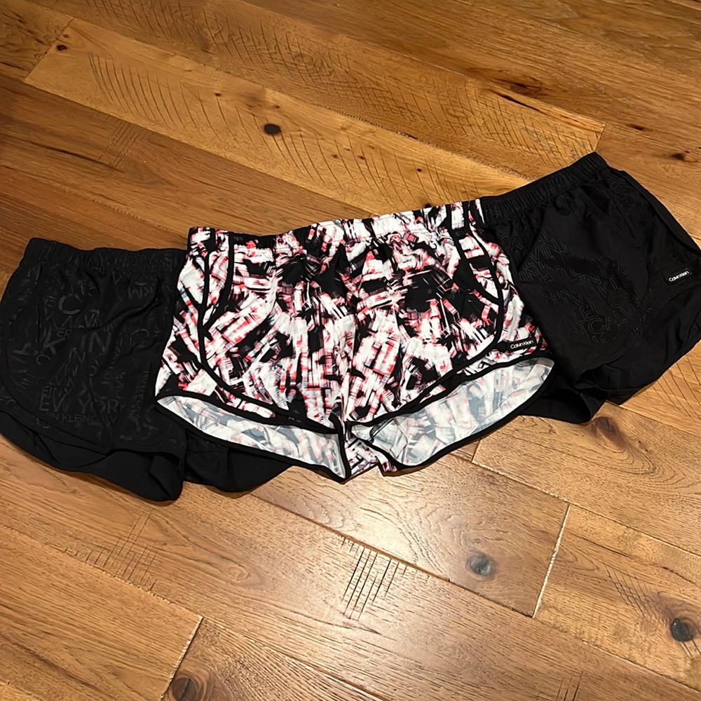 Calvin Klein “running shorts” bundle